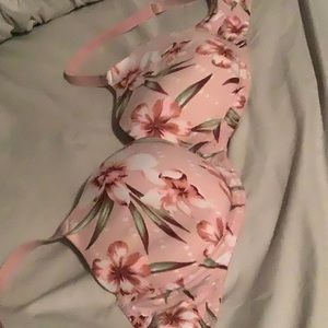 Pink Push-up bra